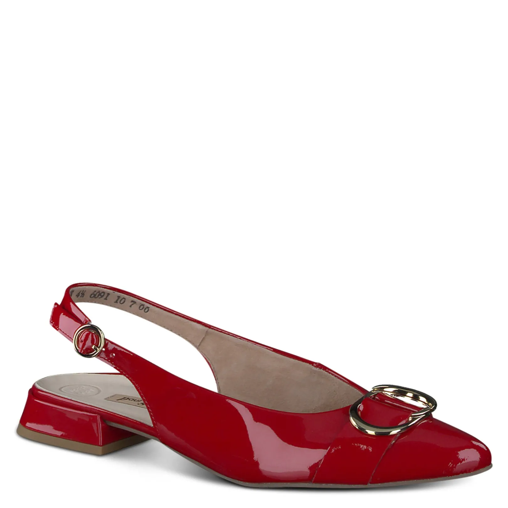 Paul Green LOAFERS/FLATS|SANDALS|Tara Flat Lipstick Soft Patent