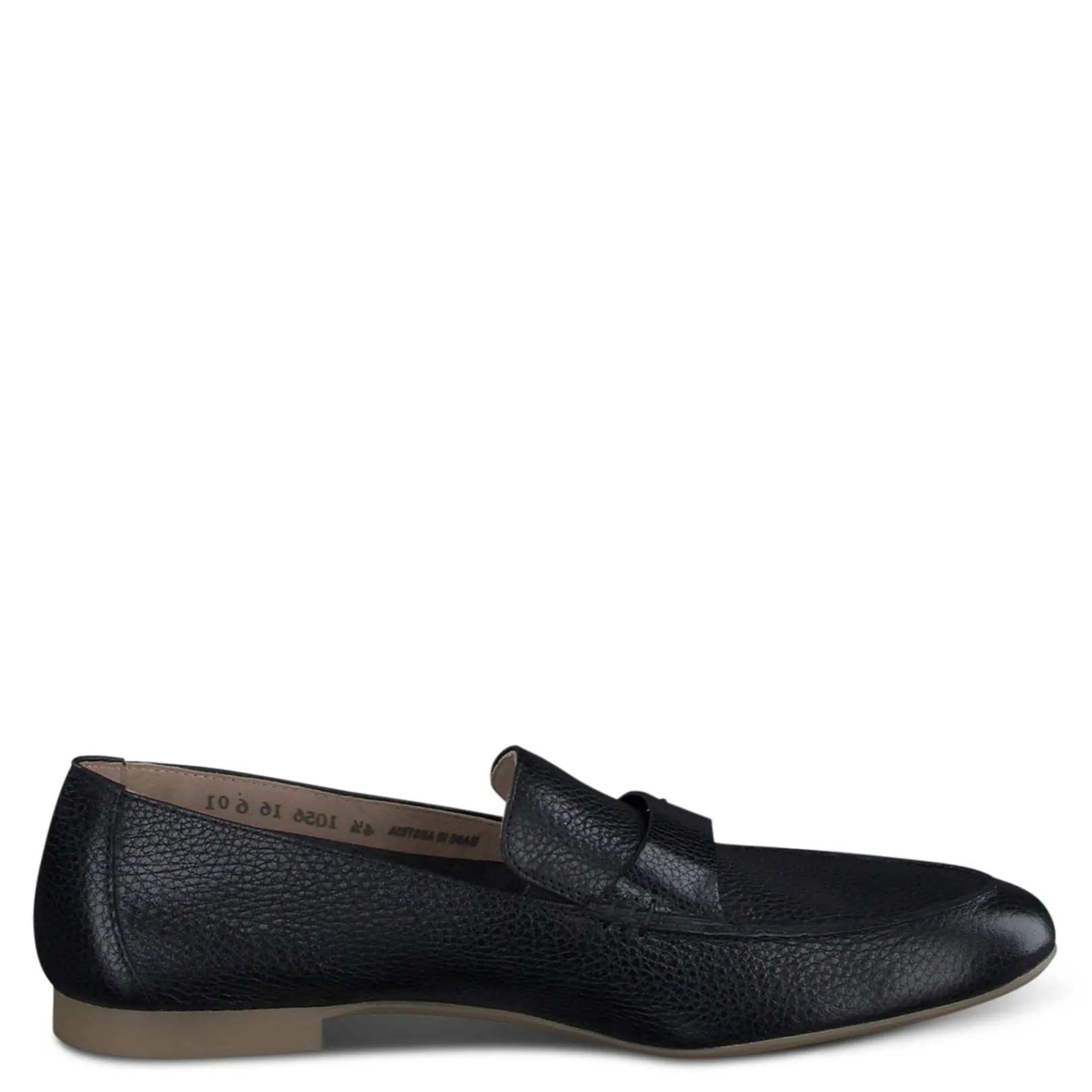 Paul Green LOAFERS/FLATS|Taylor Flat Black Grained