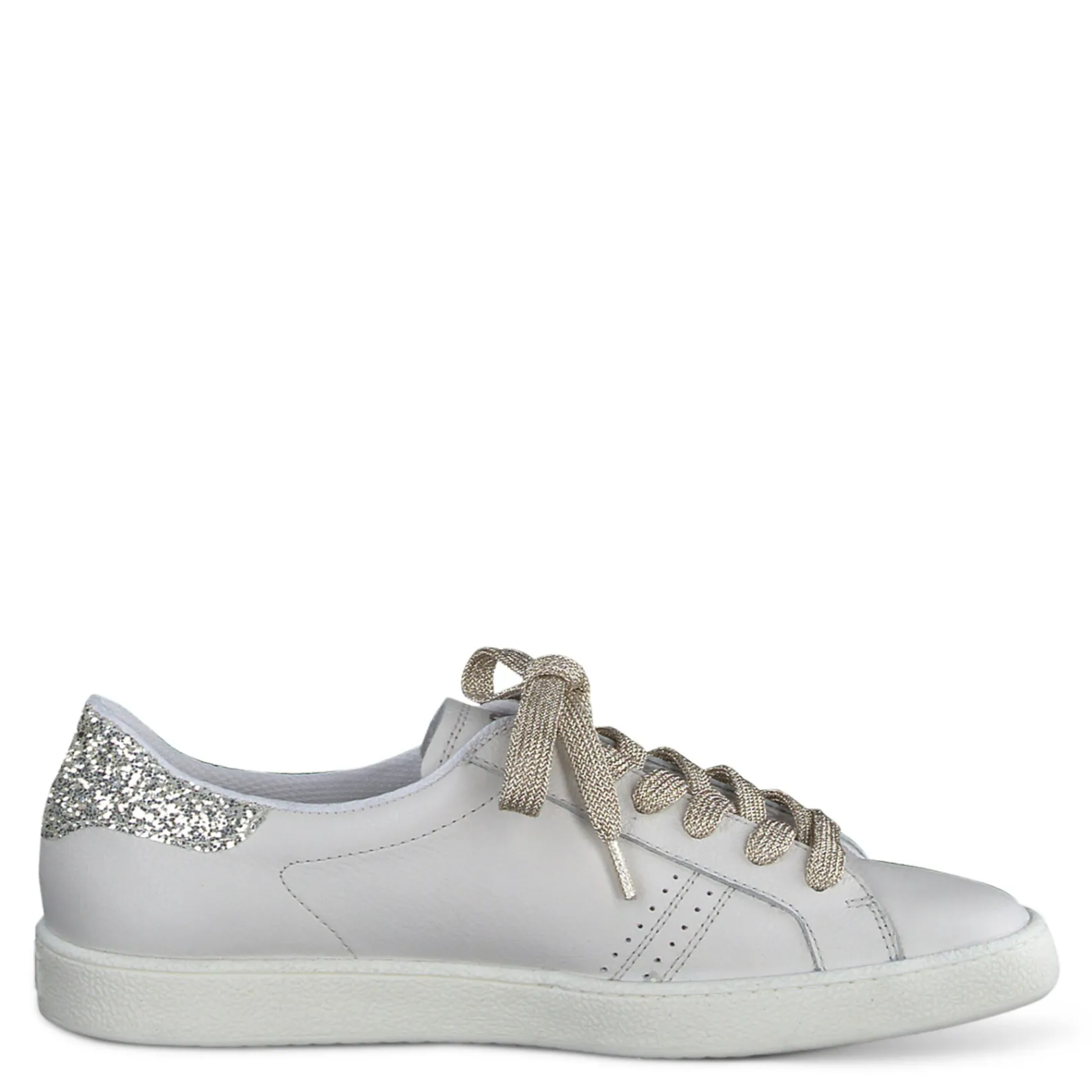 Paul Green SALE|Texas Sneaker Ivory Palegold Combo