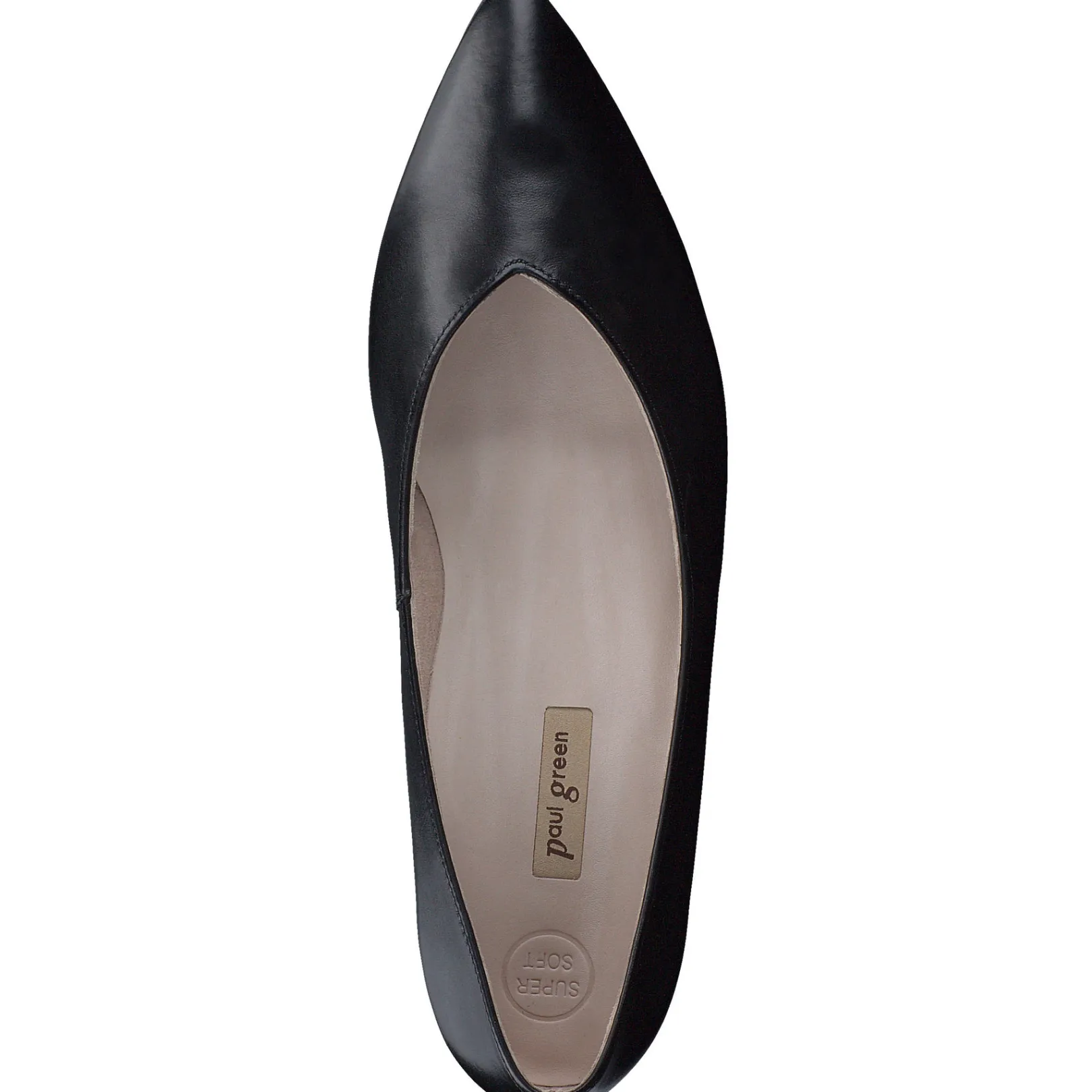 Paul Green LOAFERS/FLATS|Tia Flat Black Leather