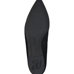 Paul Green LOAFERS/FLATS|Tia Flat Black Leather