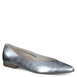 Paul Green BEST SELLERS|LOAFERS/FLATS|Tia Flat Alu Metallic Nappa