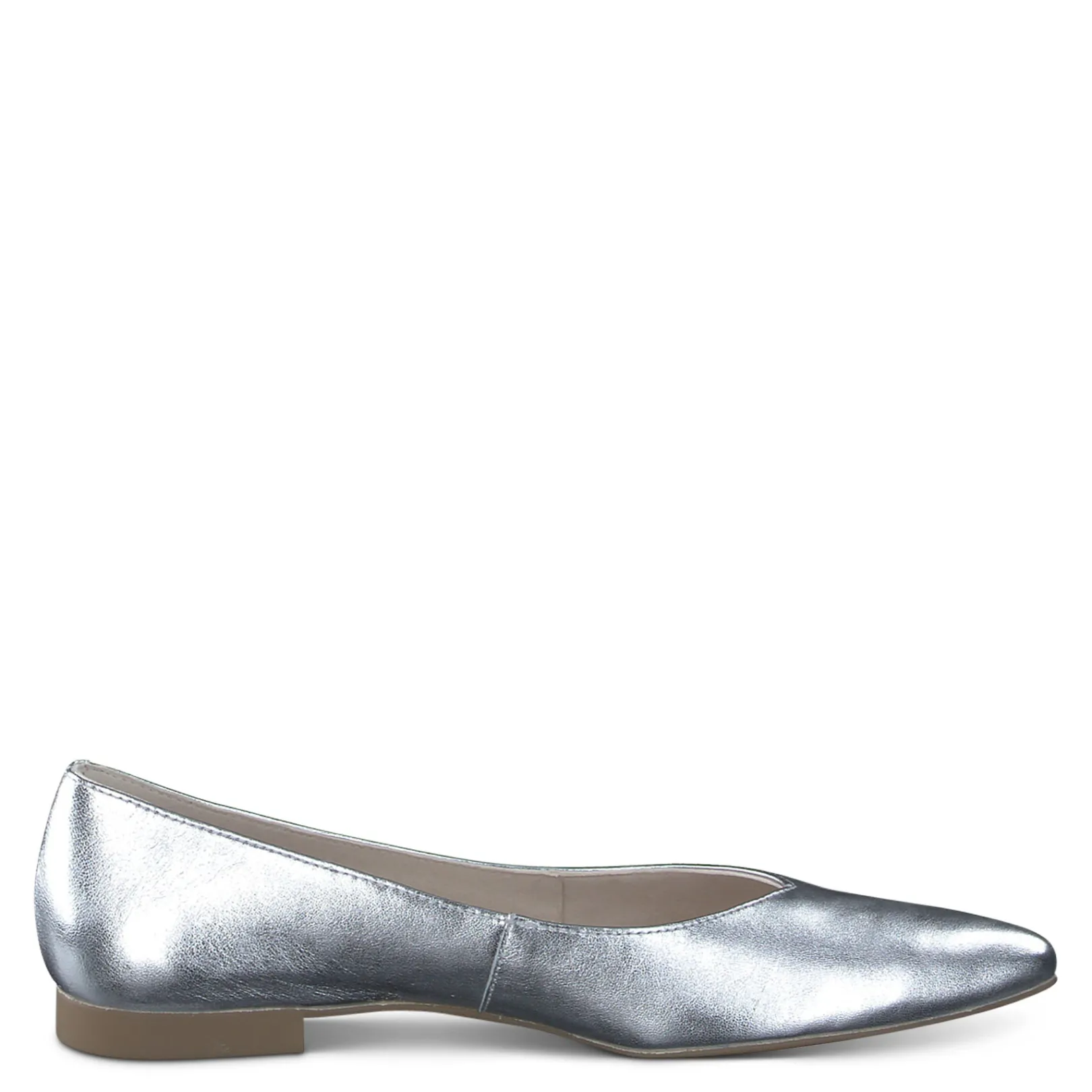 Paul Green BEST SELLERS|LOAFERS/FLATS|Tia Flat Alu Metallic Nappa