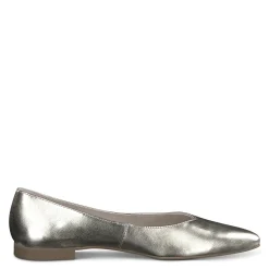 Paul Green LOAFERS/FLATS|Tia Flat Platino Metallic Nappa