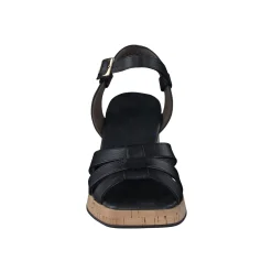 Paul Green SALE|Tina Sandal Black Leather