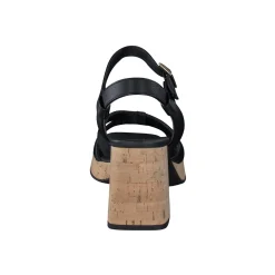 Paul Green SALE|Tina Sandal Black Leather