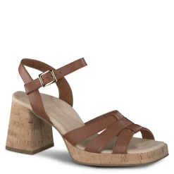 Paul Green SALE|Tina Sandal Cognac Leather