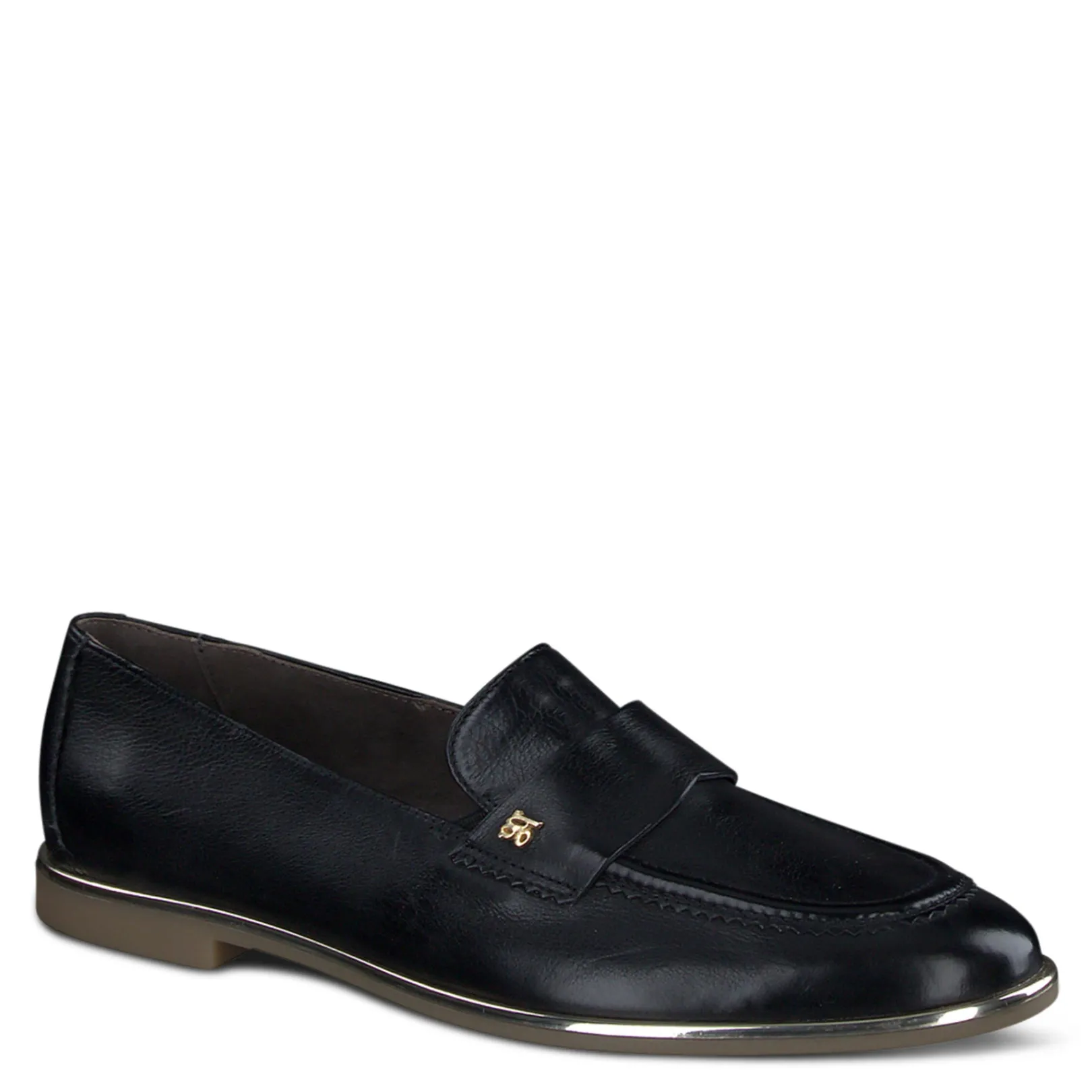 Paul Green LOAFERS/FLATS|Tio Flat Black Leather