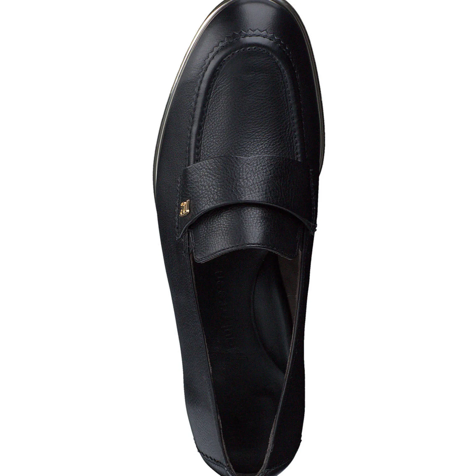 Paul Green LOAFERS/FLATS|Tio Flat Black Leather