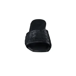 Paul Green SANDALS|Tisha Heel Black Washed Leather