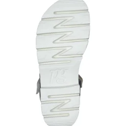 Paul Green SANDALS|Toby Sandal Silver Metallic Cervo