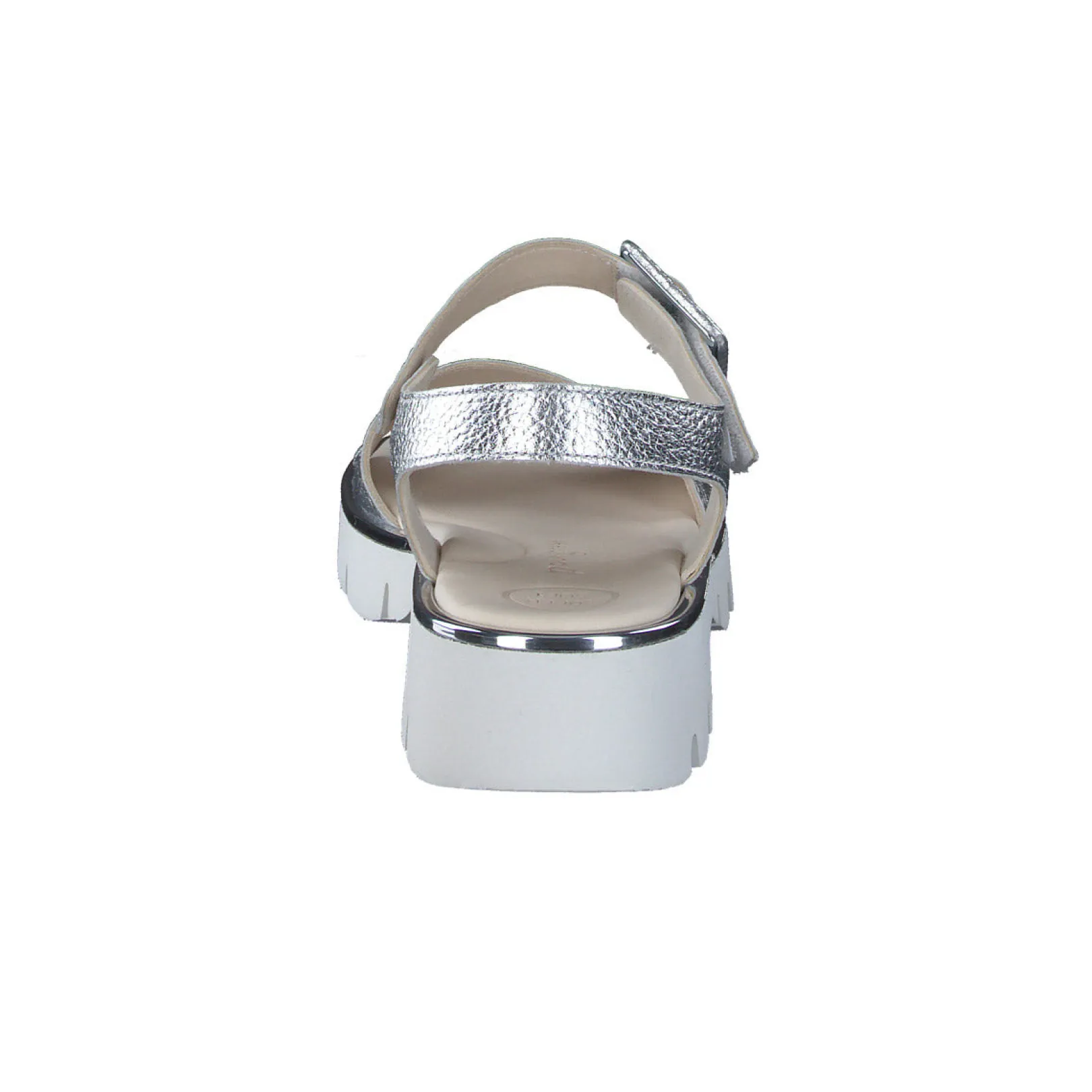 Paul Green SANDALS|Toby Sandal Silver Metallic Cervo
