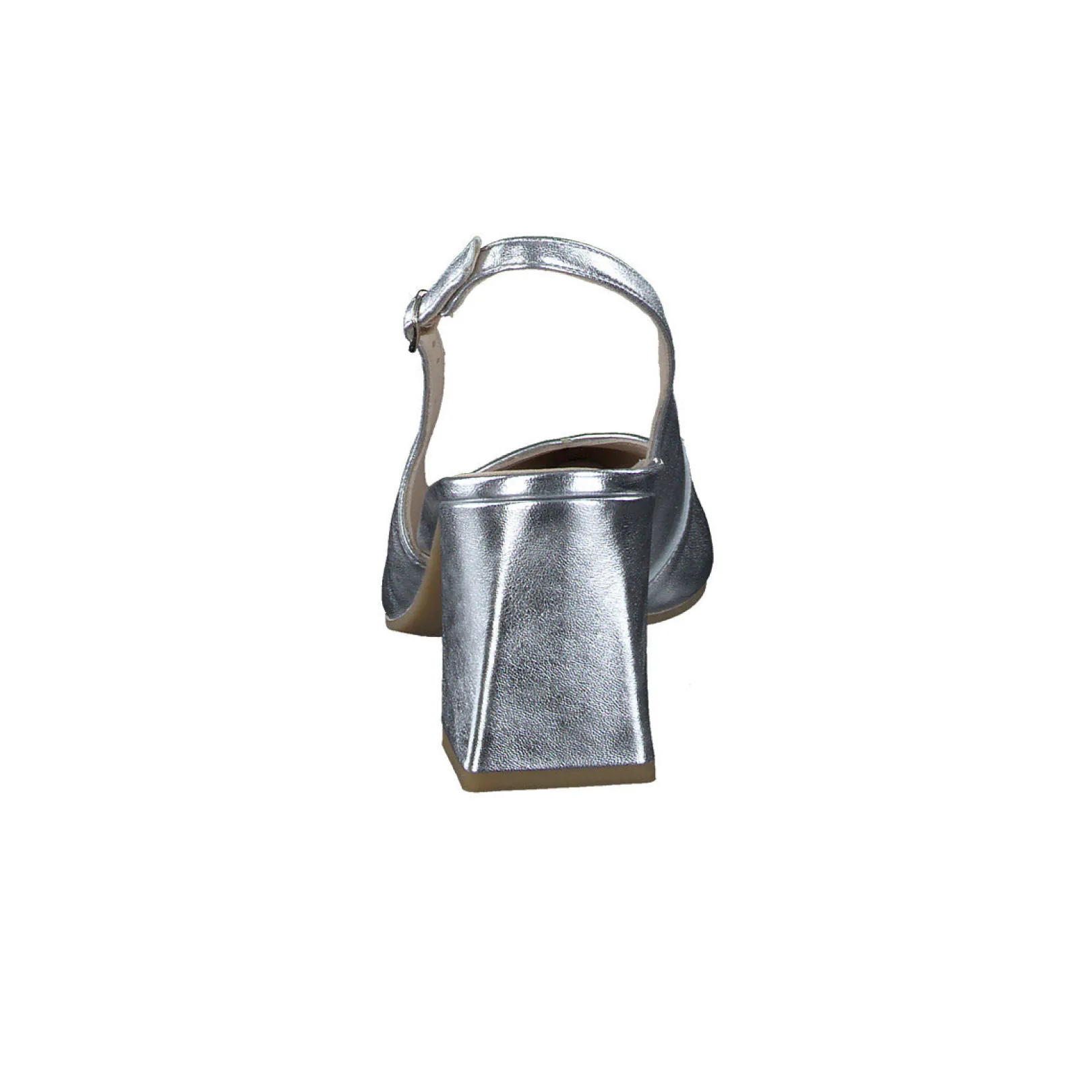 Paul Green HEELS|Toluca Sling Heel Alu Metallic Nappa