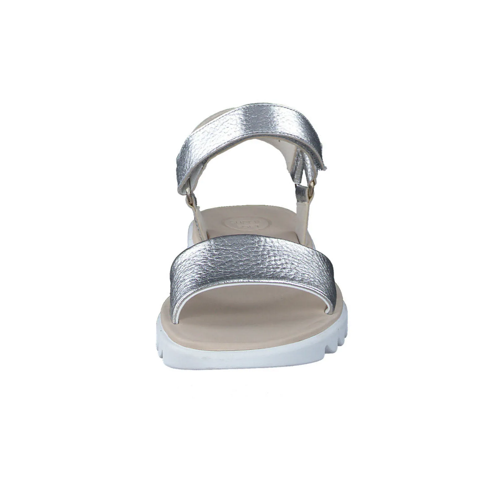 Paul Green SANDALS|Toni Sandal Silver Metallic Cervo