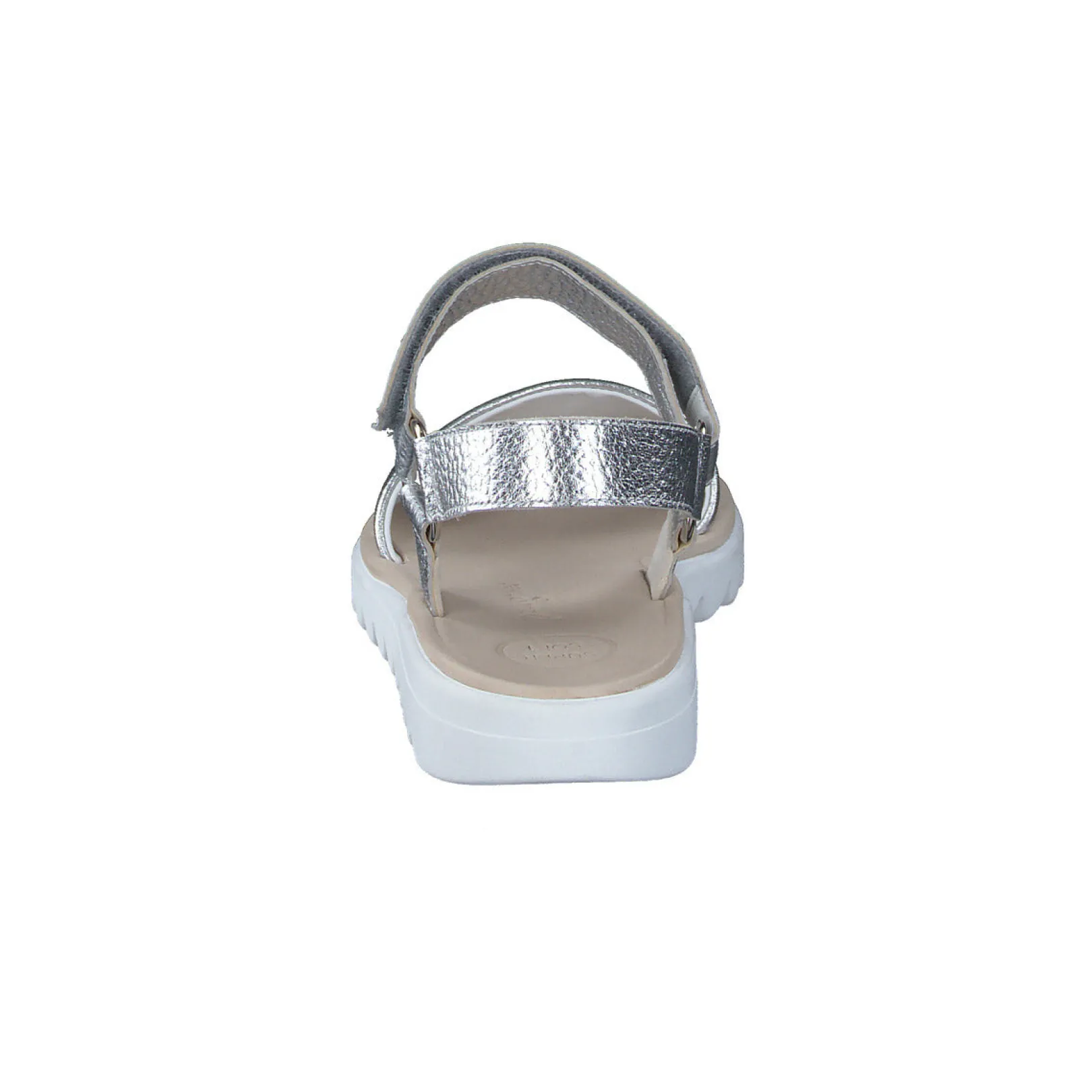 Paul Green SANDALS|Toni Sandal Silver Metallic Cervo