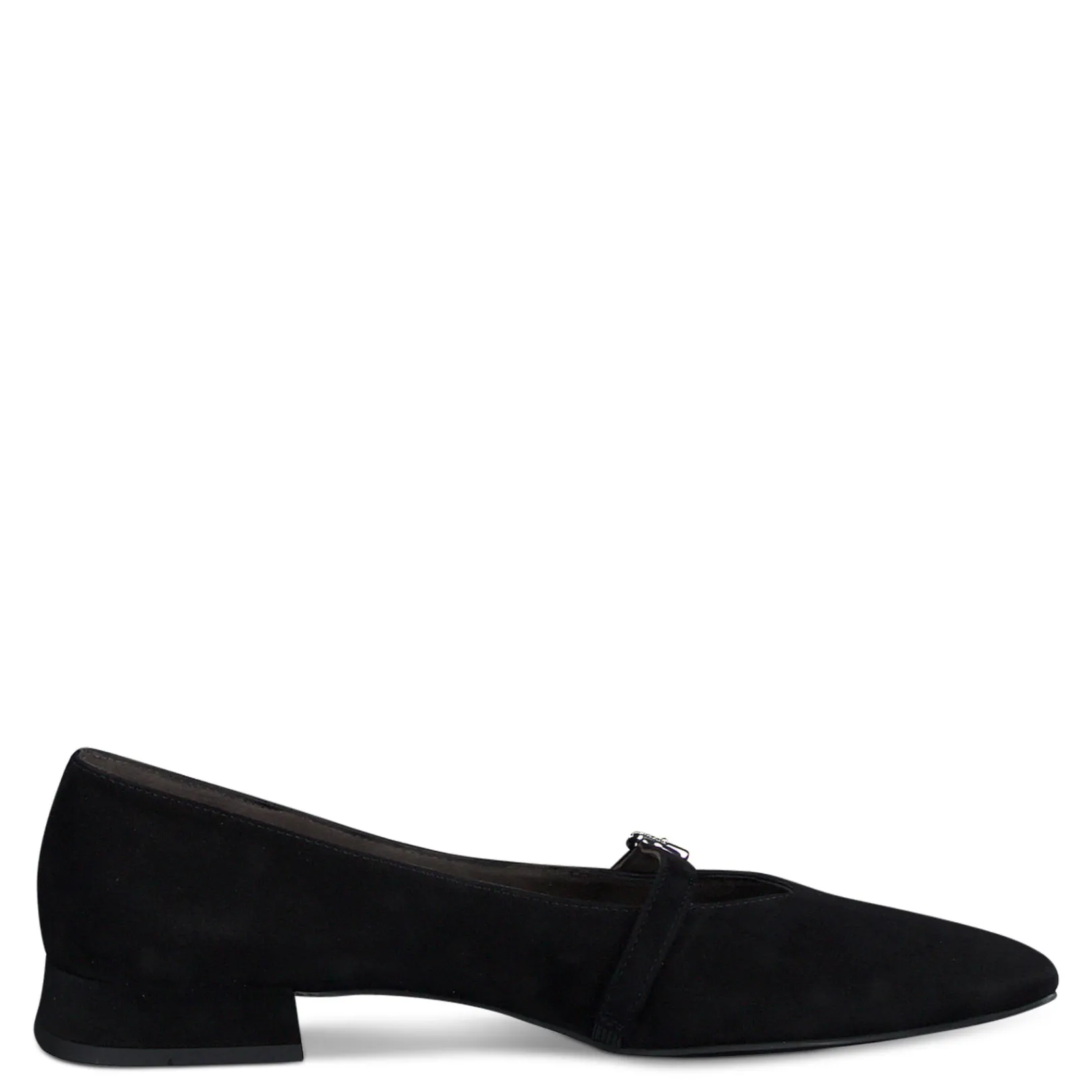 Paul Green LOAFERS/FLATS|Tootsie Flat Black Suede