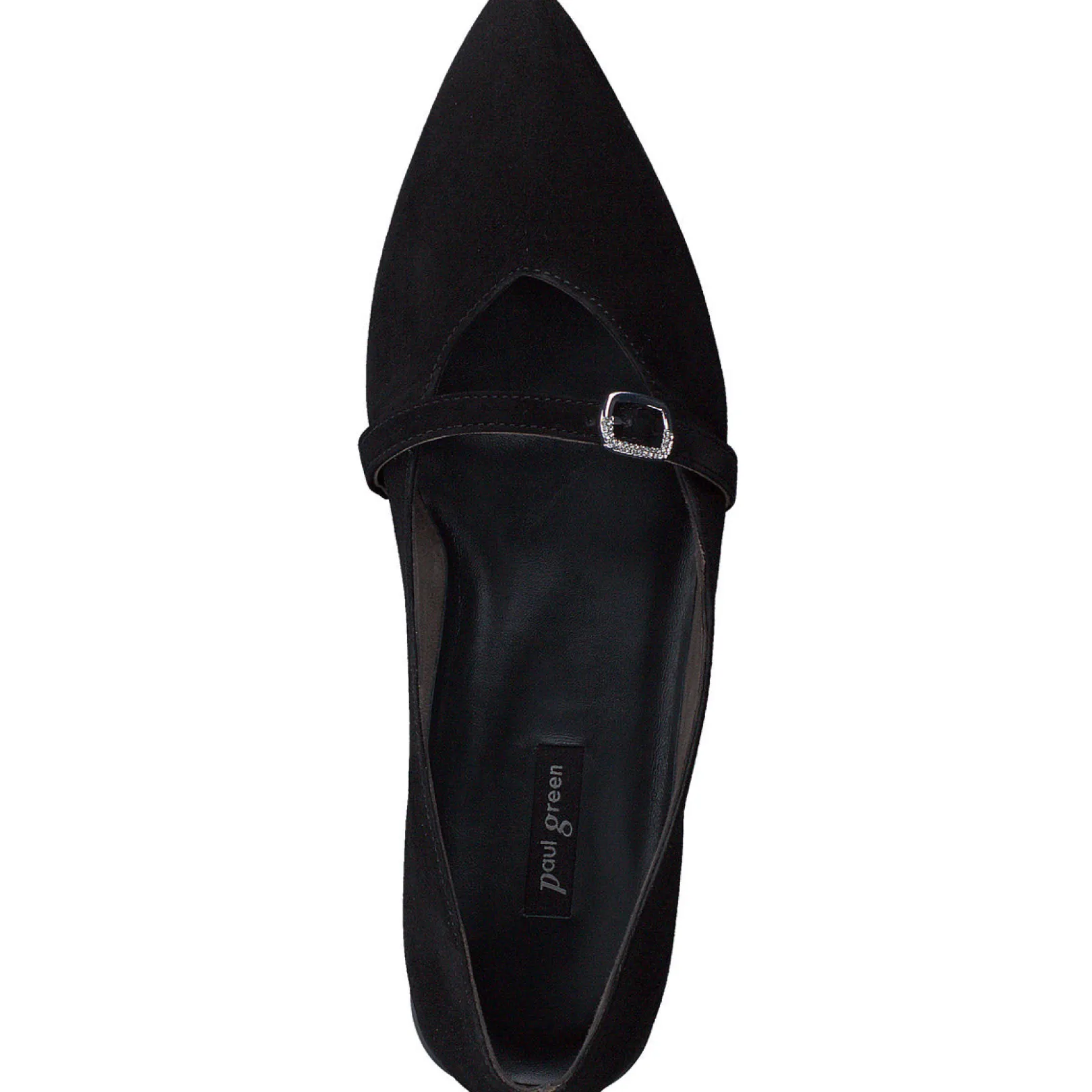 Paul Green LOAFERS/FLATS|Tootsie Flat Black Suede