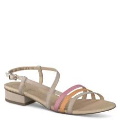 Paul Green SANDALS|Shoe Laces|Topper Sandal Biscuit Rose Apricot Combo