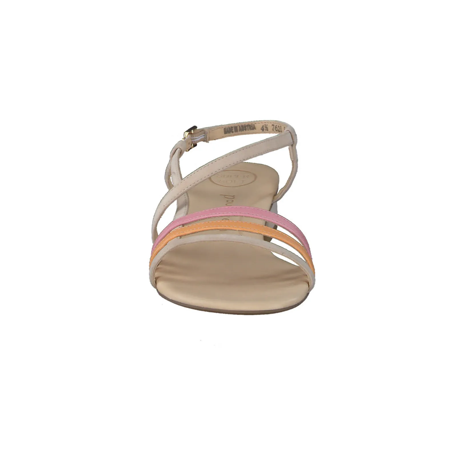 Paul Green SANDALS|Shoe Laces|Topper Sandal Biscuit Rose Apricot Combo