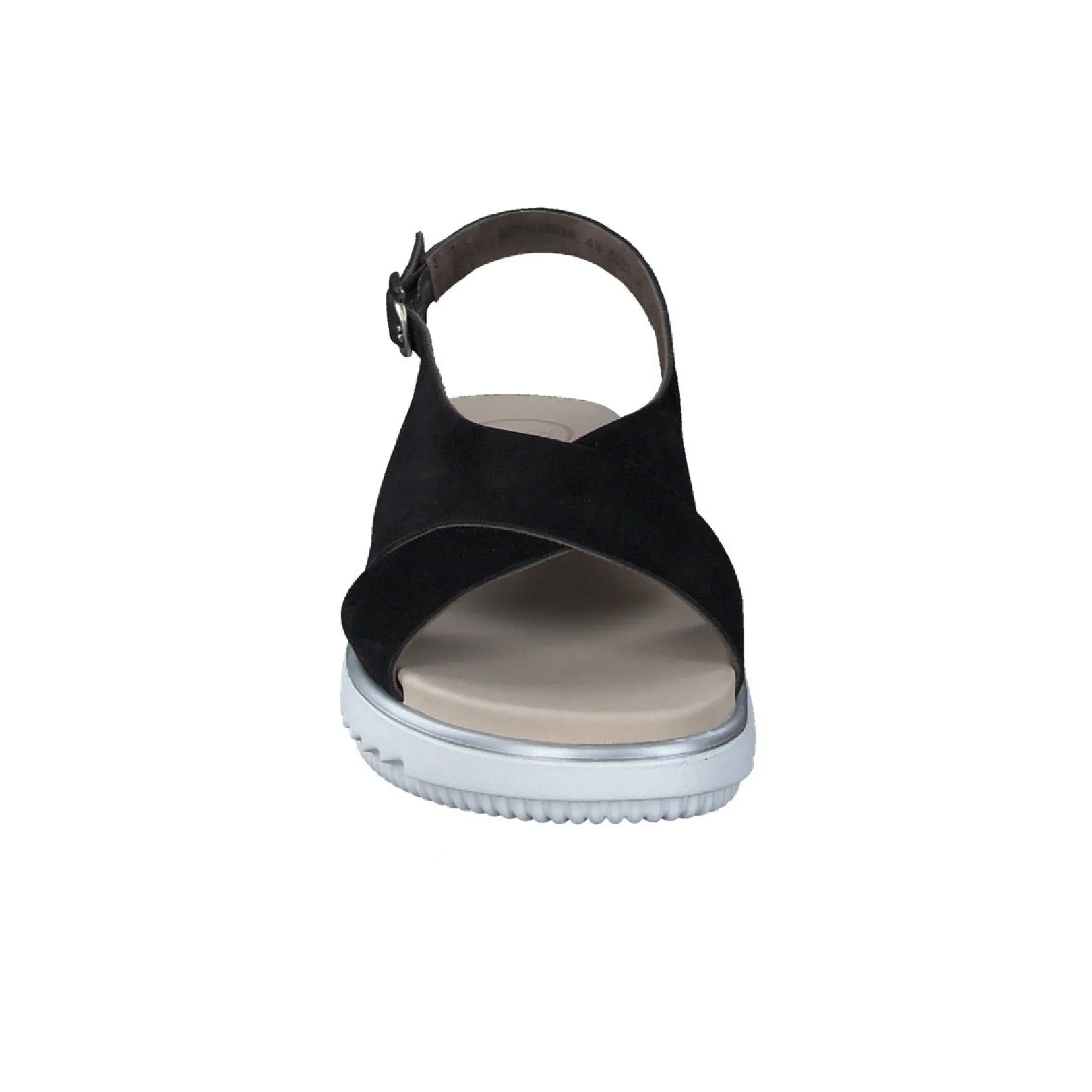 Paul Green SALE|Trixie Sandal Black Sportnubuk