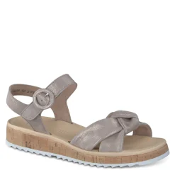 Paul Green SALE|Tuscan Sandal Cashmere Metallic Suede