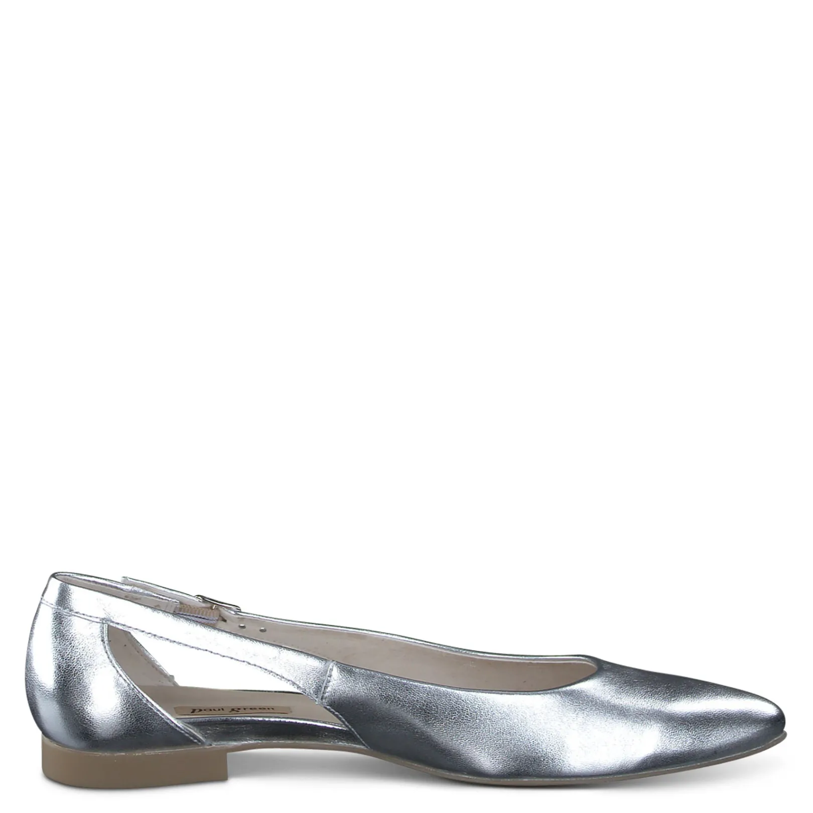Paul Green LOAFERS/FLATS|Tyra Flat Alu Metallic Nappa