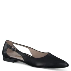 Paul Green LOAFERS/FLATS|Tyra Flat Black Leather