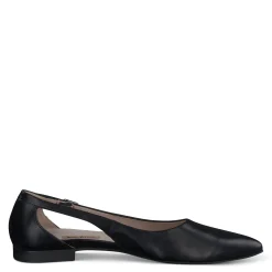 Paul Green LOAFERS/FLATS|Tyra Flat Black Leather