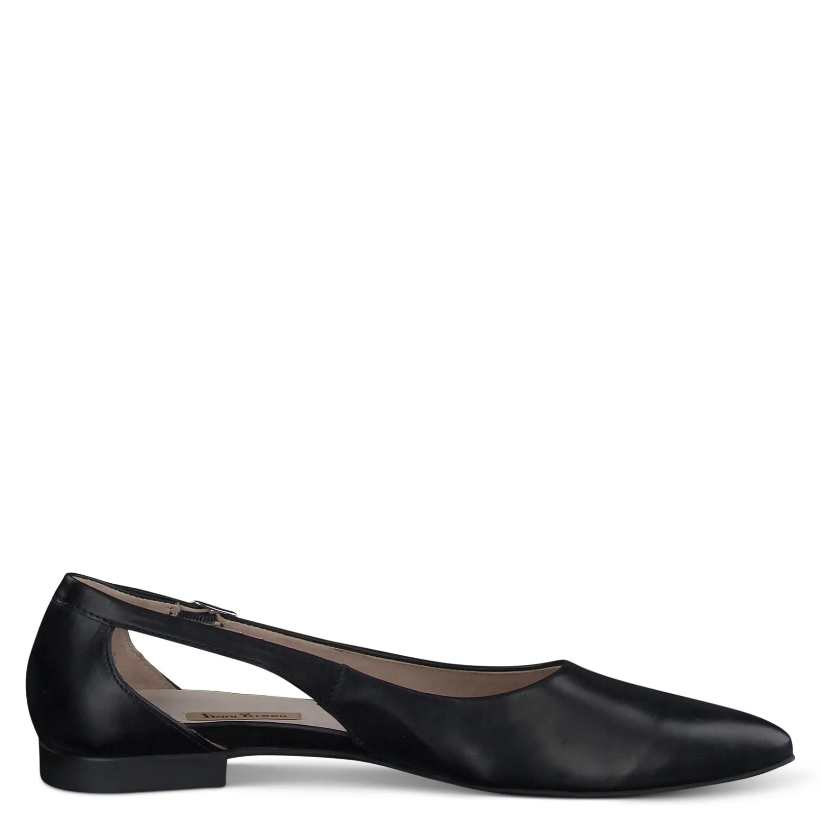 Paul Green LOAFERS/FLATS|Tyra Flat Black Leather