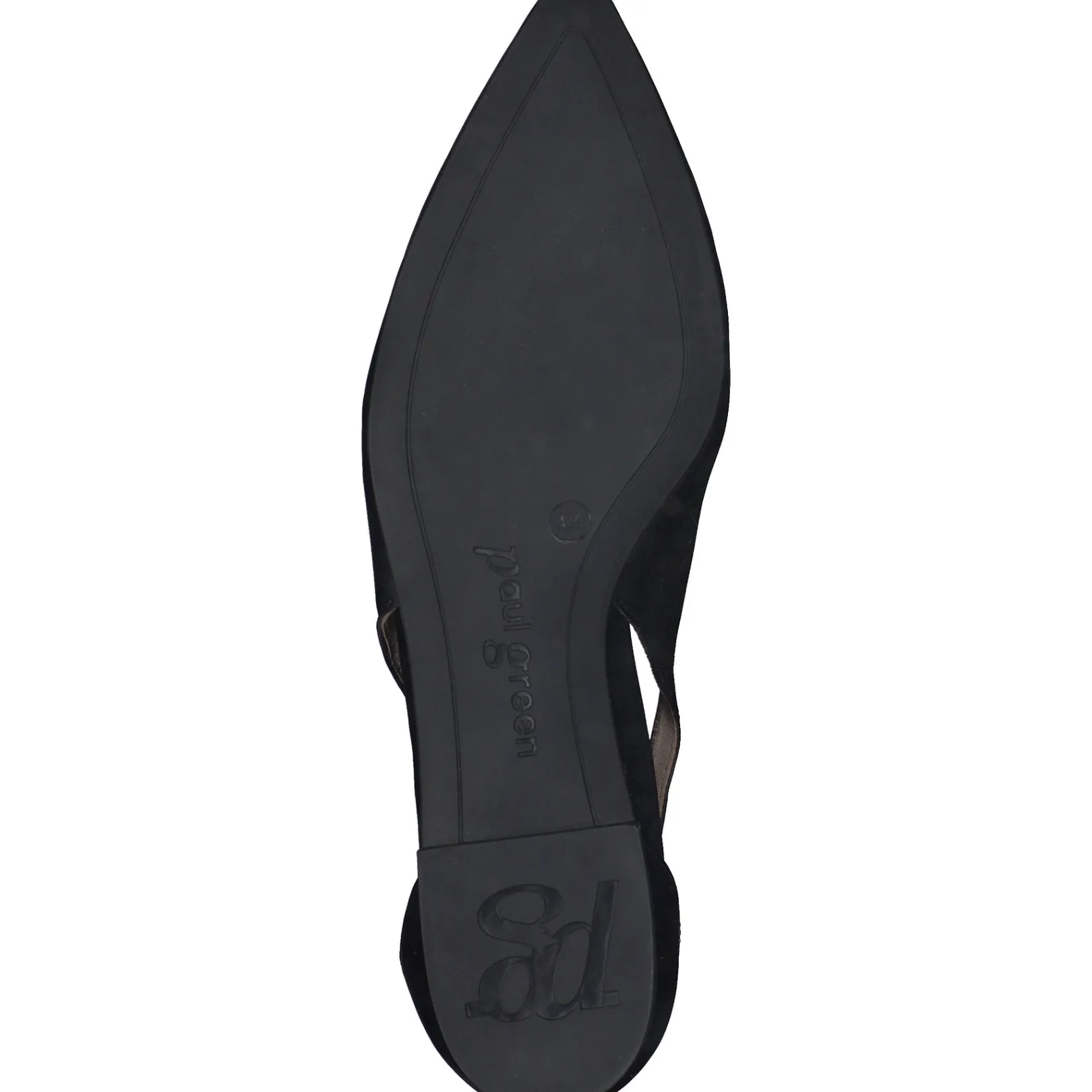 Paul Green LOAFERS/FLATS|Tyra Flat Black Leather