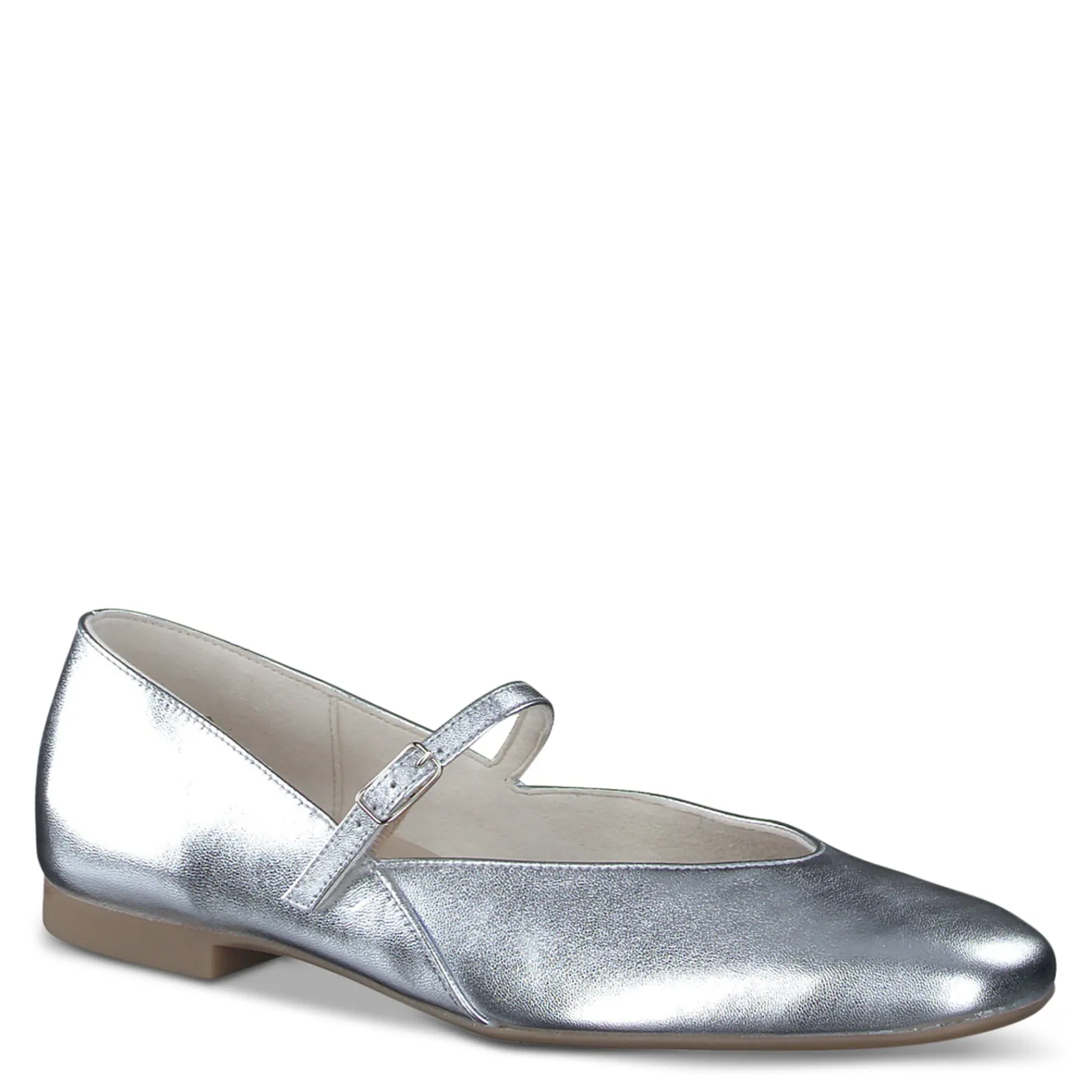 Paul Green LOAFERS/FLATS|Vanna Mary Jane Flat alu metallic nappa