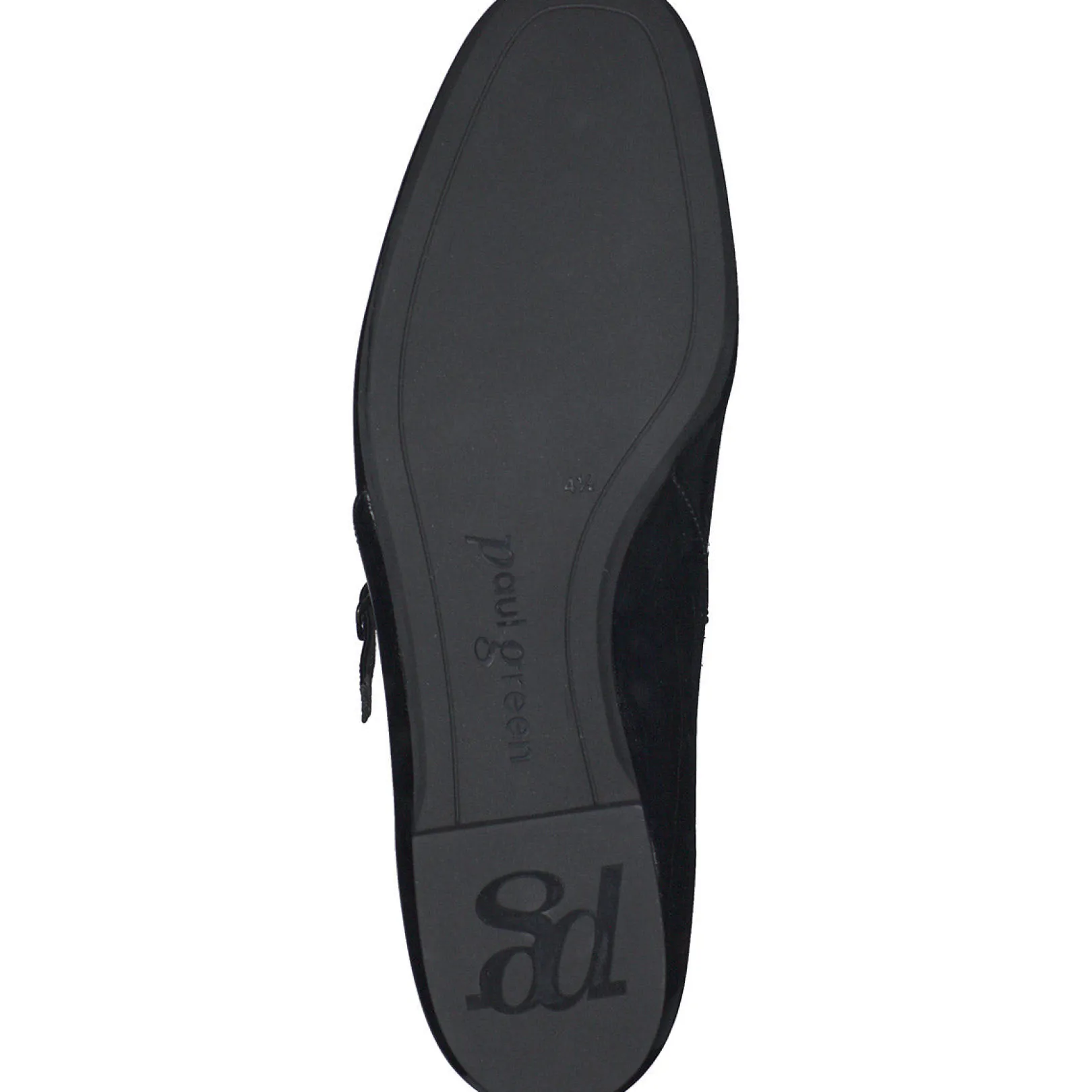 Paul Green LOAFERS/FLATS|Vanna Mary Jane Flat black soft patent
