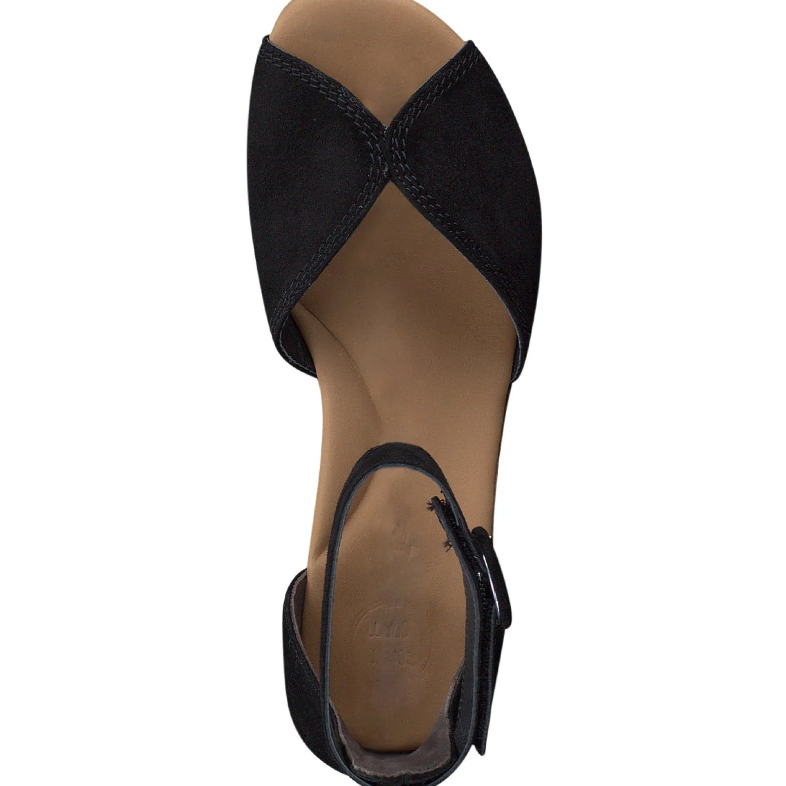 Paul Green BEST SELLERS|SNEAKERS|Venice Wedge Sandal black suede