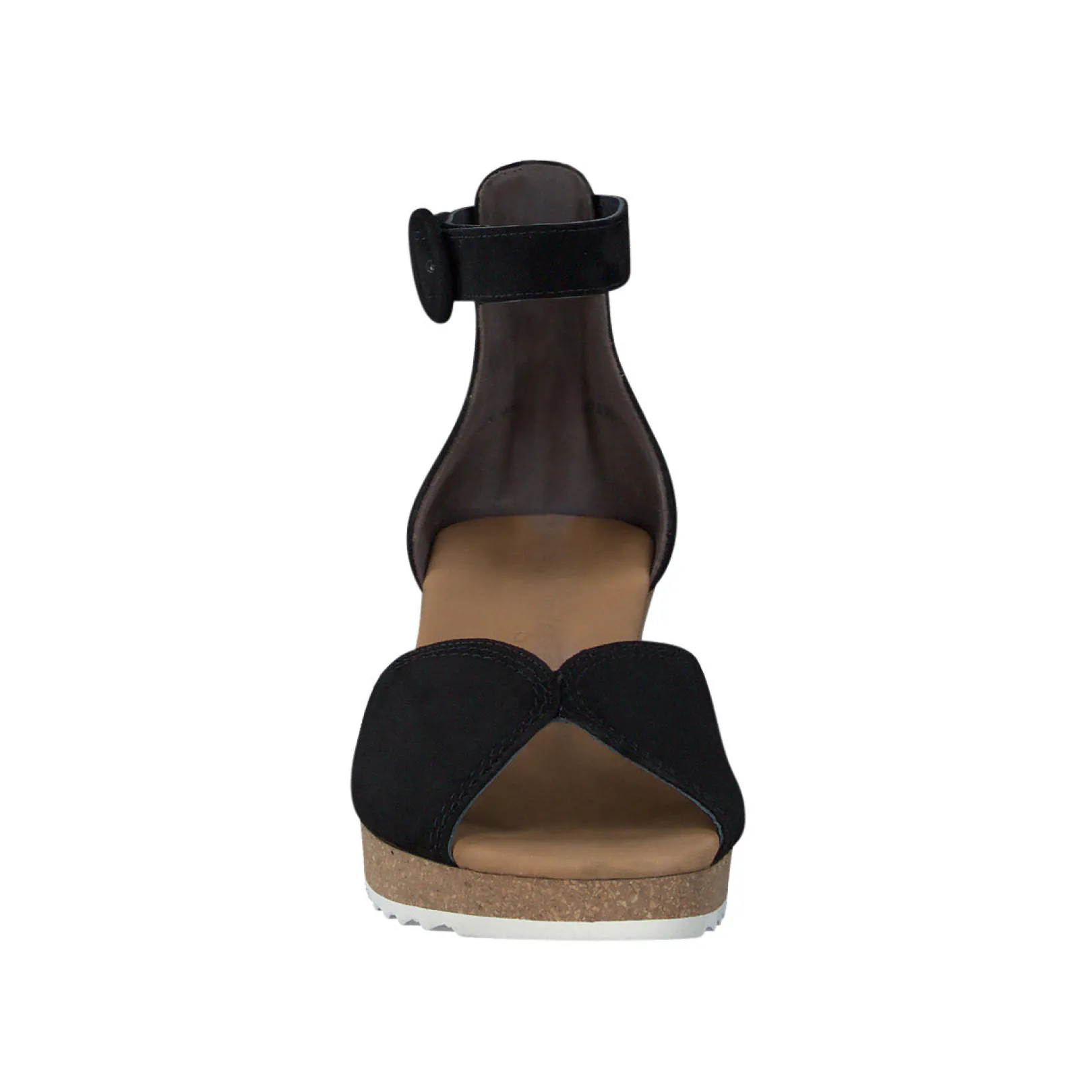 Paul Green BEST SELLERS|SNEAKERS|Venice Wedge Sandal black suede